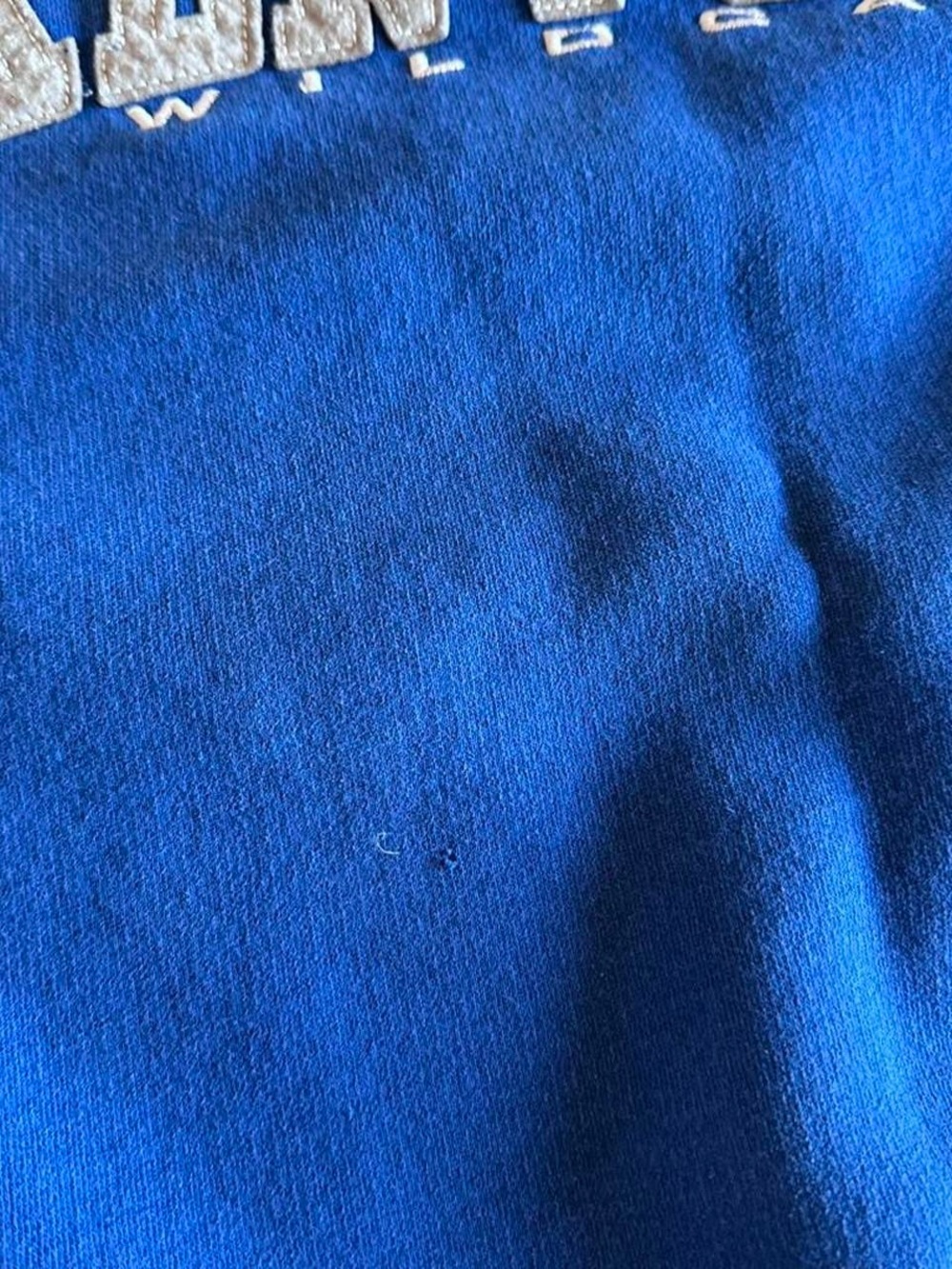 Vintage Kentucky Wildcats Sweatshirt Blue Embroidered Men’s L NCAA - Picture 4 of 7